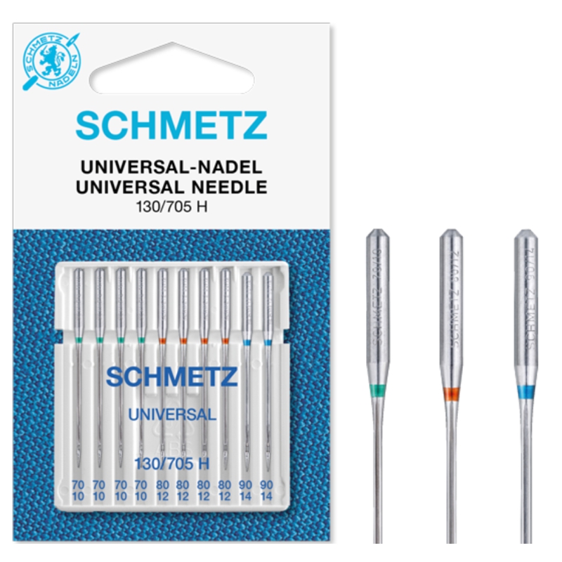 Schmetz Universeel naald 70/80/90 10st